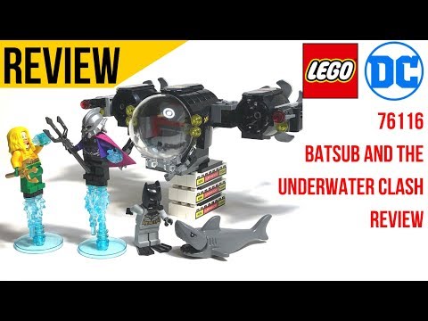 LEGO 76116: Batsub and the Underwater Clash 2019 Set Review