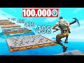 Default DEATHRUN WINNER Gets 100,000 VBucks! (Fortnite Creative Gamemode)