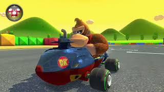 Dunkey Streams Mario Kart 8 Time Trials (Day 2)