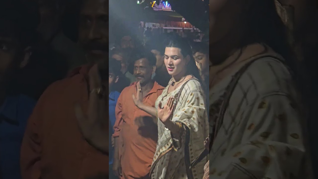 ⁣trans gender dance on desi village mela people's enjoying  #misstransqueenindia #naseebo #shemale