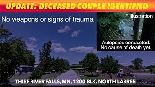 UPDATE: Deceased Couple In Thief River Falls, MN Identified