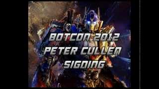 BOTCON 2012 PETER CULLEN SIGNING AND JOINS CZE