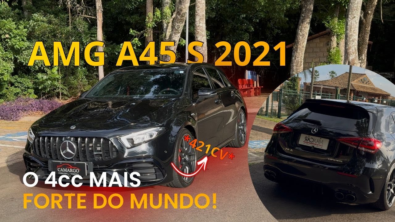 MERCEDES-BENZ A45s AMG 2021, O HOT HATCH QUE IMPRESSIONA. CONFIRAM EM DETALHES ESSE ESPORTIVO!!!