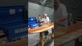 Thin coat of epoxy resin