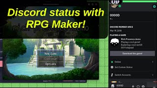 How to use Discord Rich Presence plugin with RPG Maker MZ / MV! How to use Discord Rich Presence plugin with RPG Maker MZ / MV!