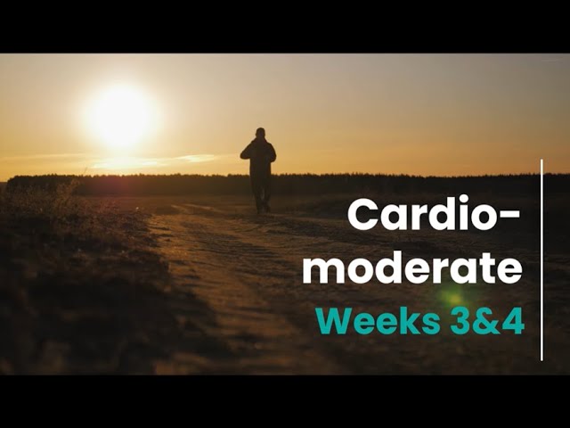 Cardio-Moderate - Week 3&4 (mhealth)