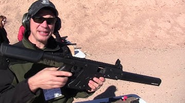 Kriss Vector in 10mm -  SHOT Show Range Day 2017