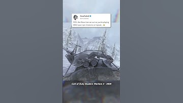 Original MW2 Spec ops missions were so FUN 😭 #nostalgia #callofduty