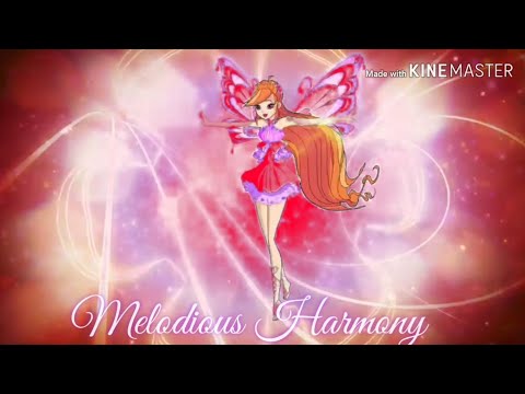 Winx club season 8 Transformations with colours according to their Powers|Melodious Harmony