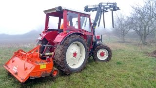 IHC633  Mulcher Fräse Egge Pflug Forsthelfer #landwirt100k