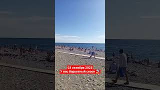 УЮТНЫЙ ДАГОМЫС🌞 ПОГОДА НА СЕГОДНЯ 03.10.25🌴 СДАМ В АРЕНДУ КВАРТИРЫ НА МОРЕ 🌊