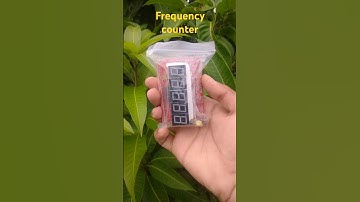 Frequency counter kit 1 to 50mhz RF frequency meter #youtubeshorts #electronic #gadgets#kit #radio