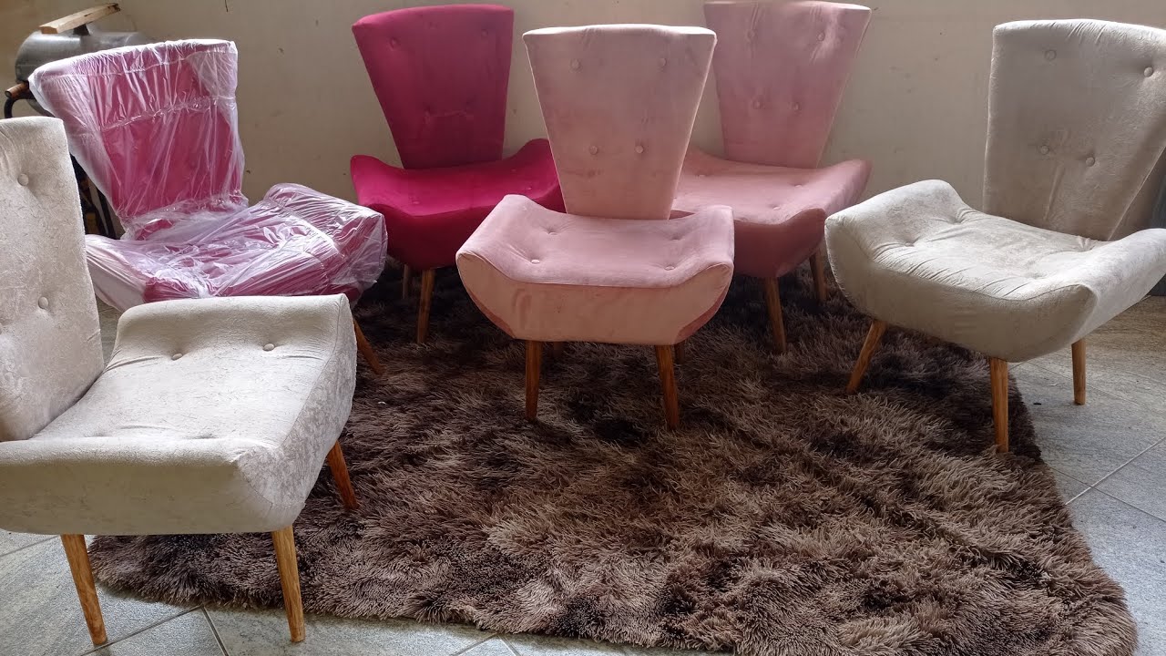 fabricação poltrona decorativa pé palito parte 1