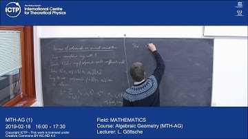 Algebraic Geometry (MTH-AG) Lecture 1