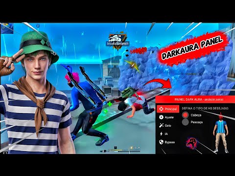🤯I TRY FREE FIRE BRAZILIAN FREE PHONE PANEL 😱 / FREE FIRE DARKAURA PANEL ON MOBILE / FREE FIRE PANEL