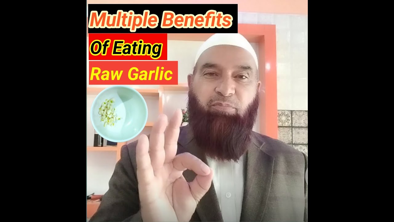 How to eat raw garlic ll Garlic side effects ll Allicin benefits