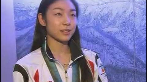 Yu-Na Kim Interview nach dem Gold-Gewinn