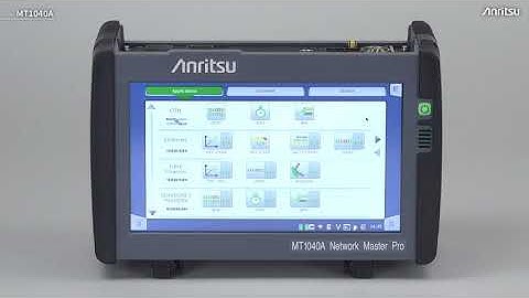 Anritsu MT1040A Network Master Pro - Compact Portable 400G Tester