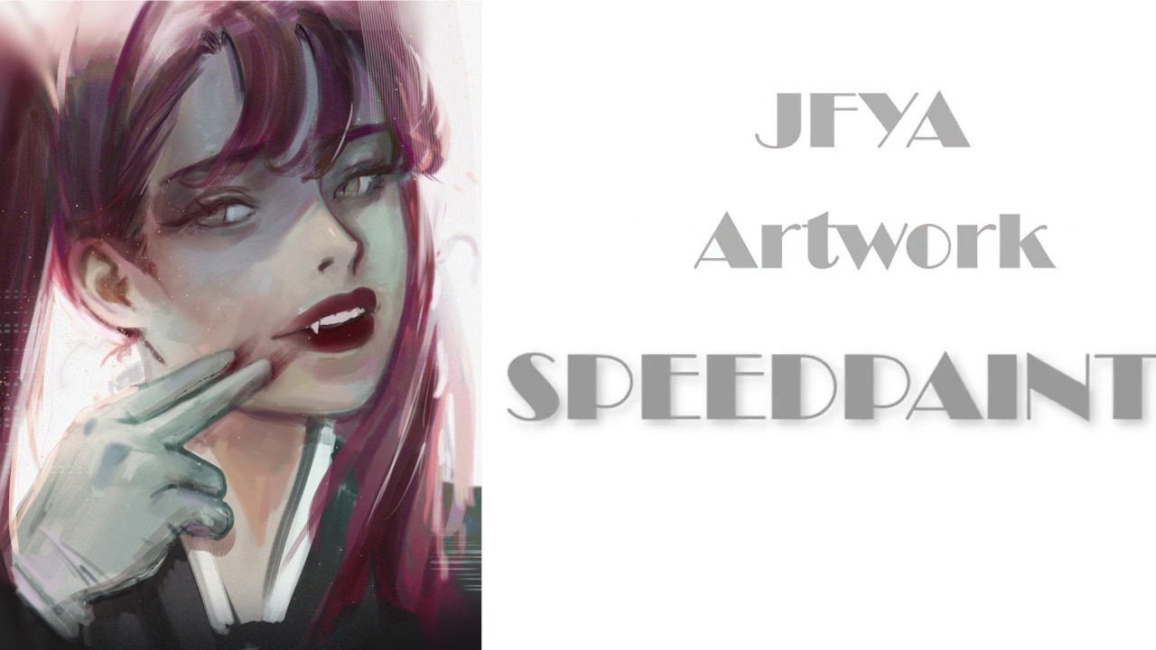 Photoshop Speedpaint  粉紅雙馬尾
