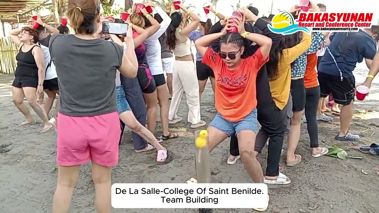 De La Salle–College of Saint Benilde team building at Bakasyunan Resort Zambales