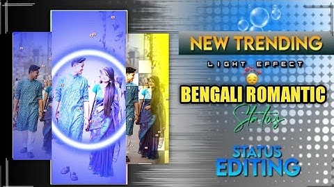 Tomake chara a akash saje na Bengali romantic song status editing alight motion.