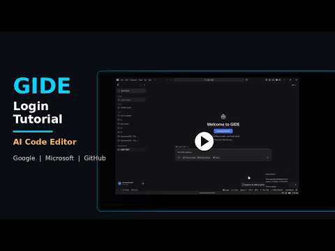 Getting Started with GIDE — Step-by-Step Login Walkthrough