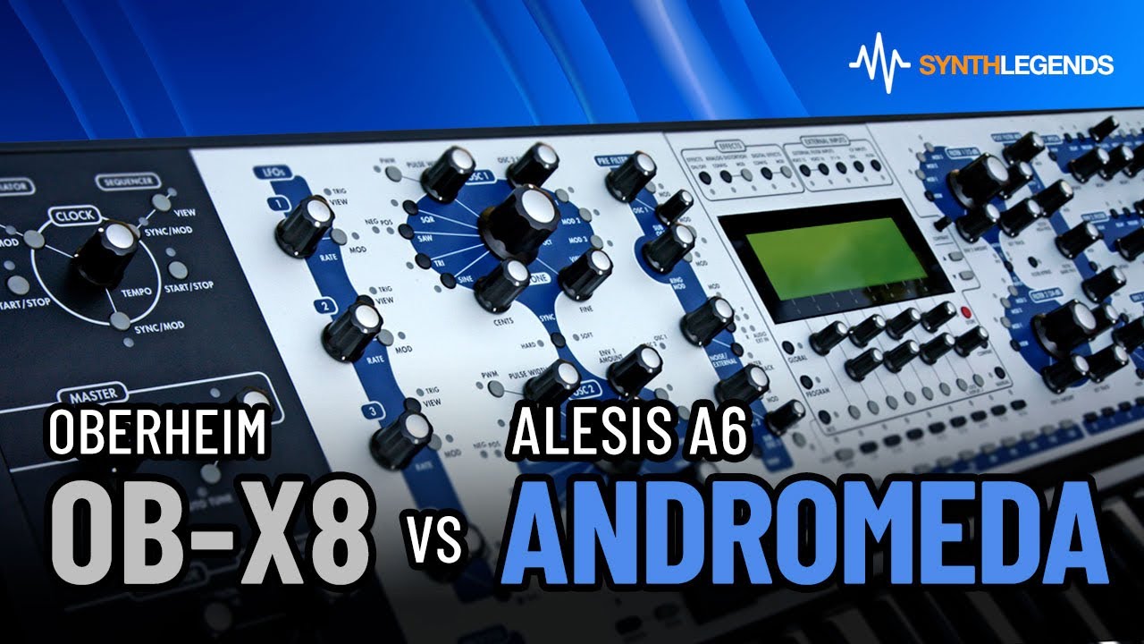 Oberheim OB-X8 vs Alesis Andromeda A6