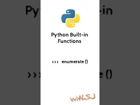 enumerate () Python3