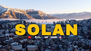 Solan 4K - Himachal Pradesh Tourism | Snowfall | Drone Video | Latest Dji Drone Videos |