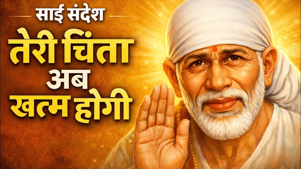 AAJ KA SHIRDI SAI SANDESH 🙏 🌺 TODAY'S SAI MESSAGE ✨️🪔✨️🪔#saiterenaam #saimessage #saisandesh #saiyan