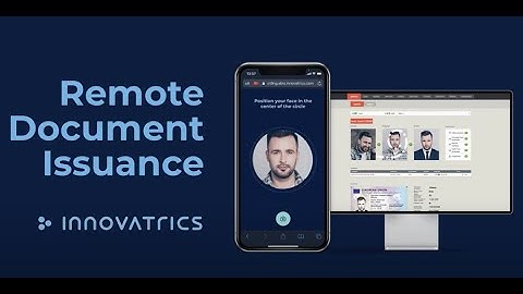 eVisa Issuance Solution - Remote Biometric Identification