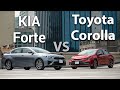 KIA Forte VS Toyota Corolla - ¿cuál es mejor? | Autocosmos