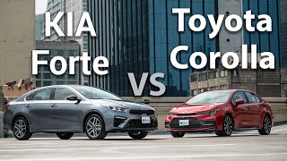 KIA Forte VS Toyota Corolla  ¿cuál es mejor? | Autocosmos