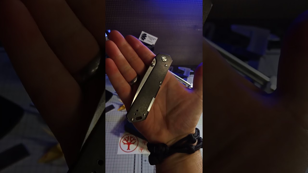 Böker Kihon Bifold 110314, Stonewashed CPM MagnaCut, 62 HRC