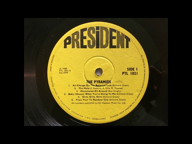 英7” Pyramids Train Tour To Rainbow City / John Chewey PT161 President Records /00080 The Pyramids - Train Tour To Rainbow City - YouTube