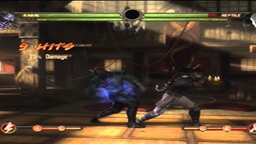 MK9 - NoobSaibot & Kabal - TagTeam Reset Combo 100% Damage