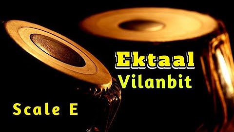 Scale E | Tabla | Ektaal  Vilambit | Ati Vilambit  | Tanpura [Pa Sa] | HD Sound | Tabla Online