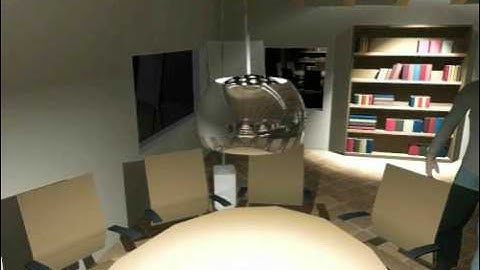 Jun.2008 - Conference Room - POV-ray Dialux www.tecnoluce.eu