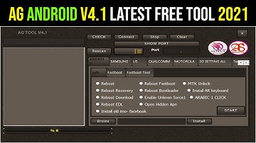 AG Android V4.1 Latest Tested Free Tool | Samsung, LG, Motrola, Qualcomm, UPDATE 2021