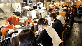 超絶天ぷらラッシュ！！鮮やかな高速注文さばきが炸裂する大阪うどん職人に密着丨Tempura and Udon Restaurant : Amazing Osaka Foods