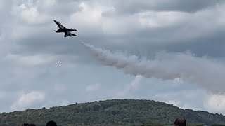 Thunderbird! 6 doing the low and slow high alpha pass!