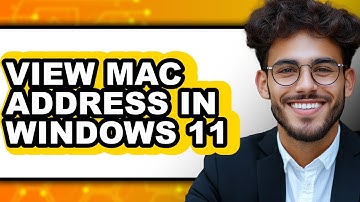 How to View Mac Address in Windows 11 (Only Way)