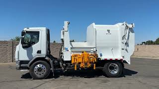 2017 Kenworth Wayne Tomcat 11 Yard Side Load Garbage Truck For Sale