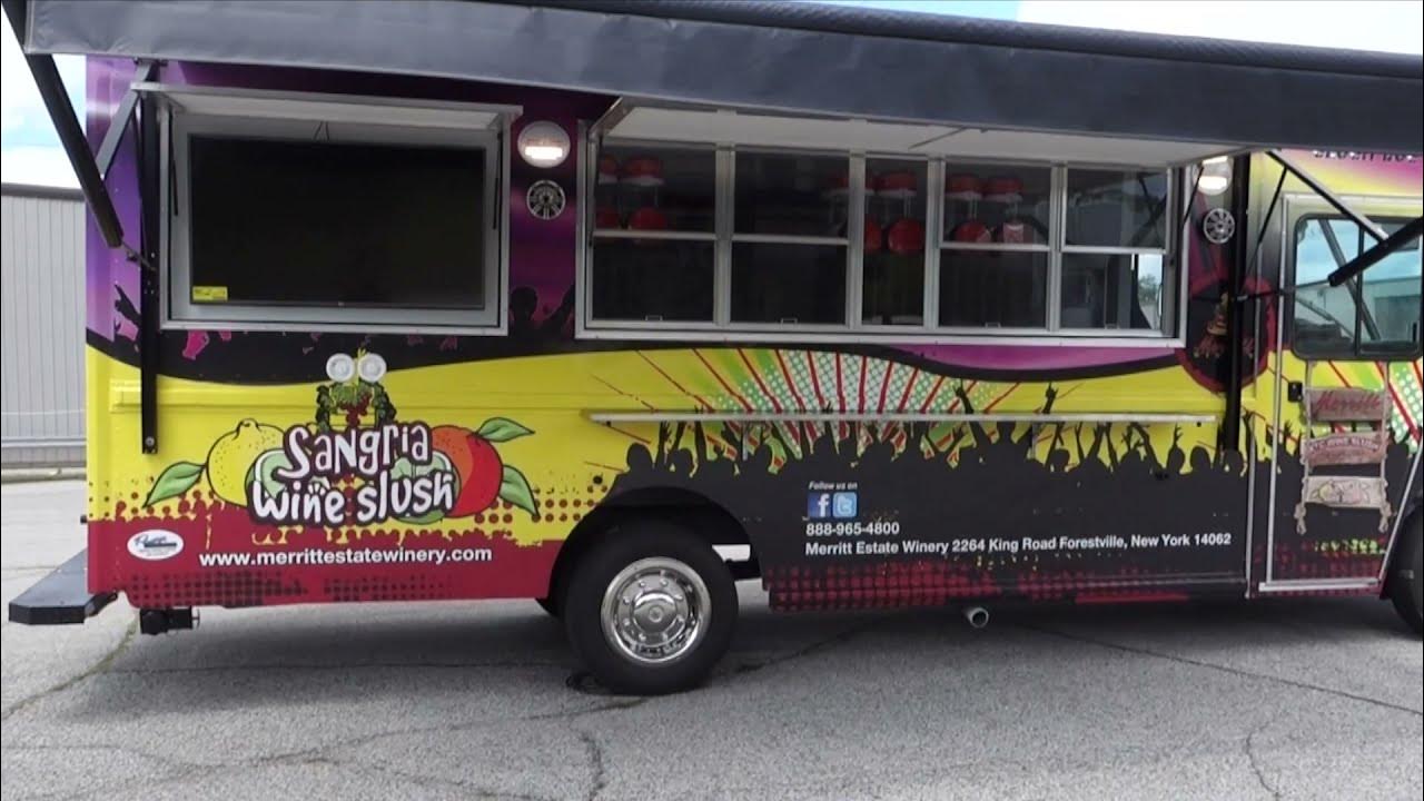 XTC Wine Slush Food Truck Built By Prestige Food Trucks YouTube