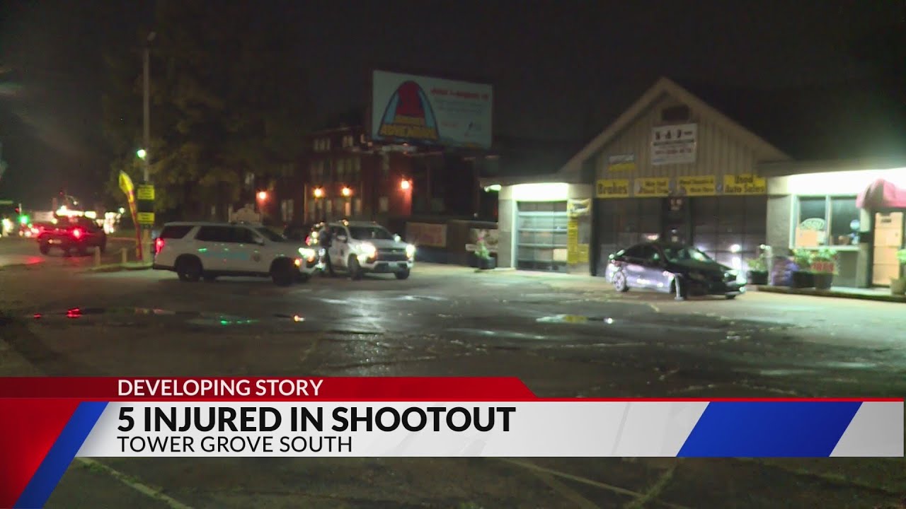 1 dead, 5 injured in separate shootings in St. Louis City