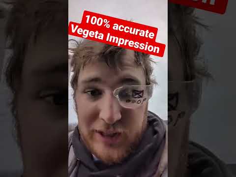 Convincing Vegeta Impression