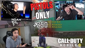 Bobby iFerg and Noah DESTROY Legendary Ranked with Pistols in COD Mobile