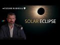Solar eclipse black sun in the apocalypse