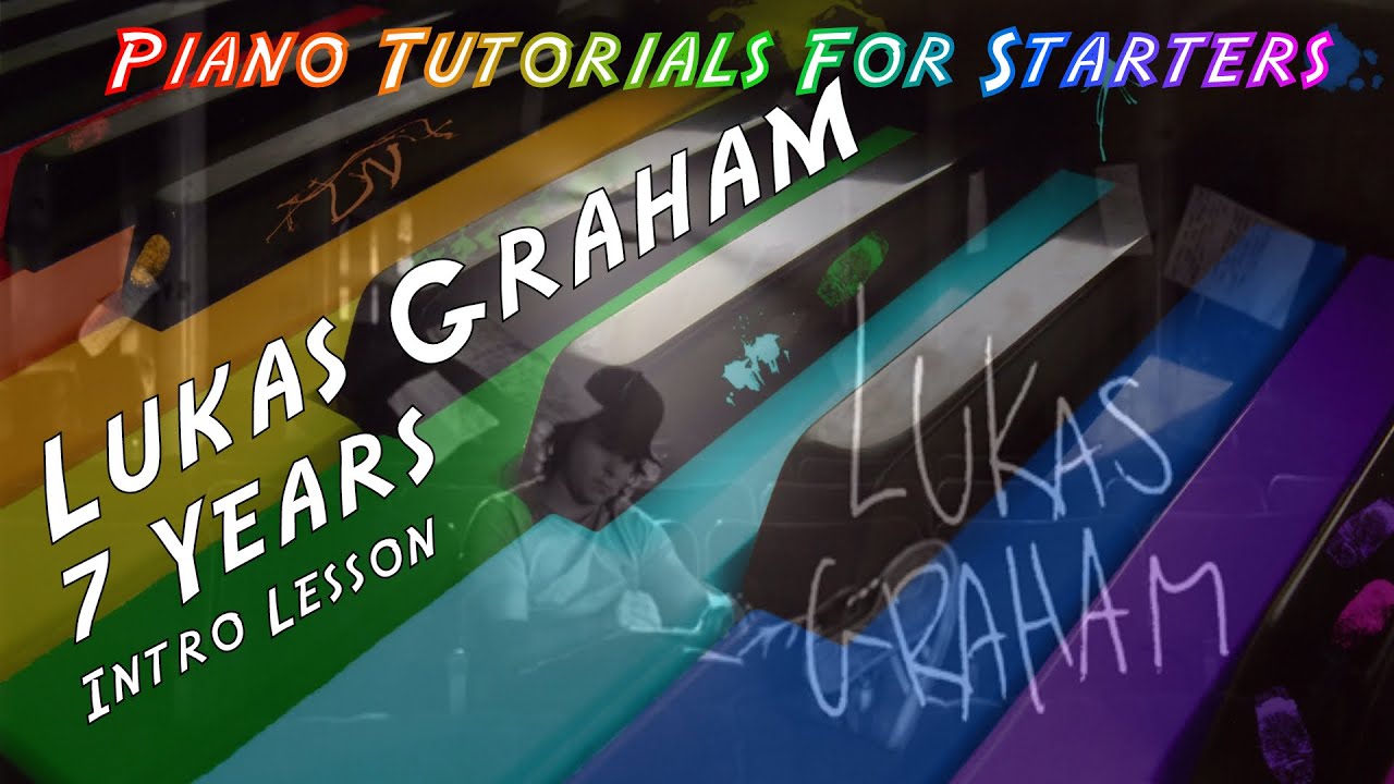 How To Play 7 Years by Lucas Graham on Piano [Both Hands