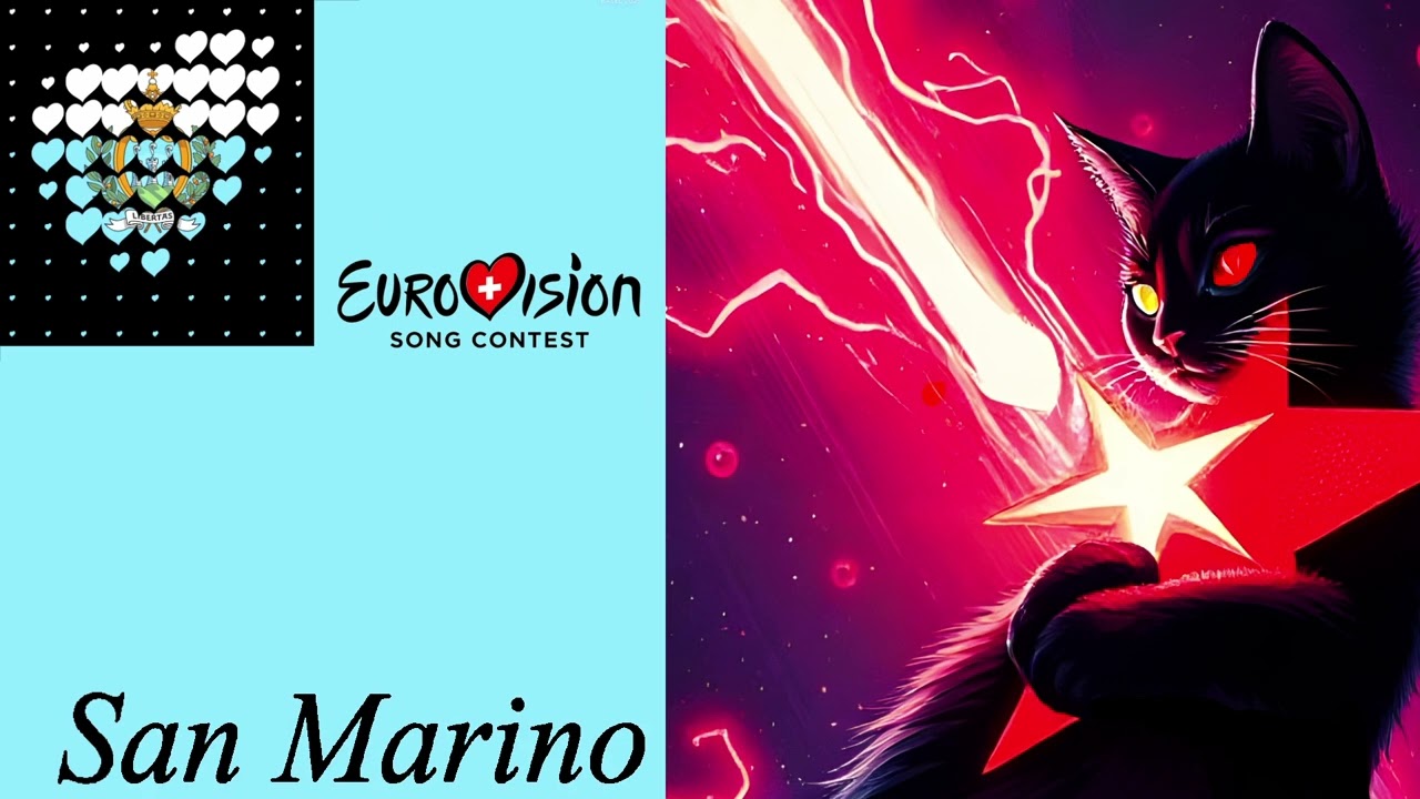 Crasti Peter - Mighty Star | Eurovision Song Contest 2025 | San Marino 🇸🇲 | National Selection